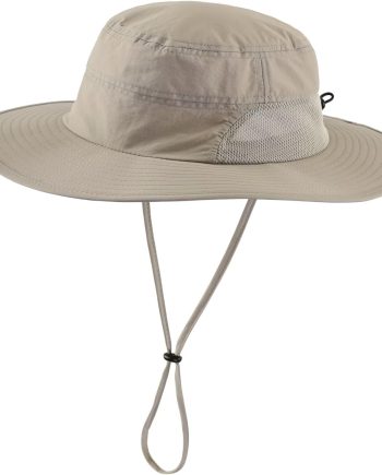 Men's UPF 50+ Wide Brim Boonie Hat Breathable Fishing Hiking Sun Hat