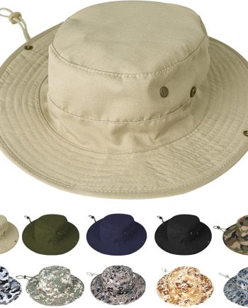 Sun Hats for Men Women Boonie Hat Foldable Fishing Hat UPF 50+ Bucket Hat for Fishing Hiking Garden Safari Beach