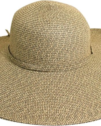 Women's Big Brim Paper Braid Hat